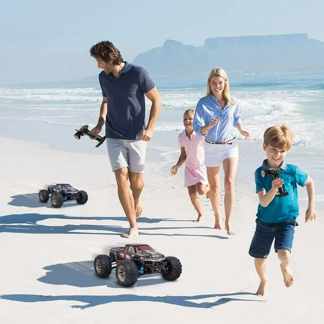 Brushless RC Cars for Adults,1:16 Scale 4WD 2.4 GHz Off Road High Speed 55KM/H RC Monster Truck Toy Gifts for Kid and Adults