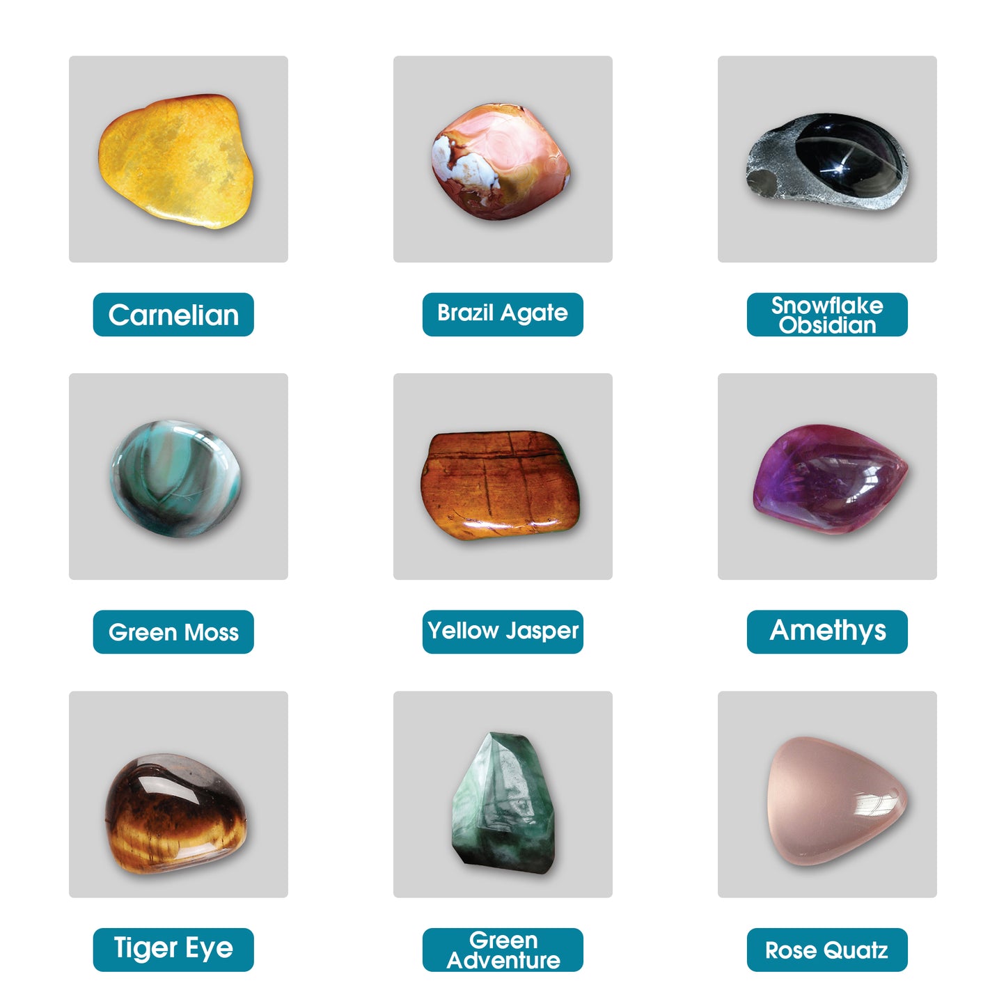 Rock Tumbler Polisher Science Kits Set for Kids and Adults, Tumbler Grits, Rocks & Jewelry Polishing Accessories Set