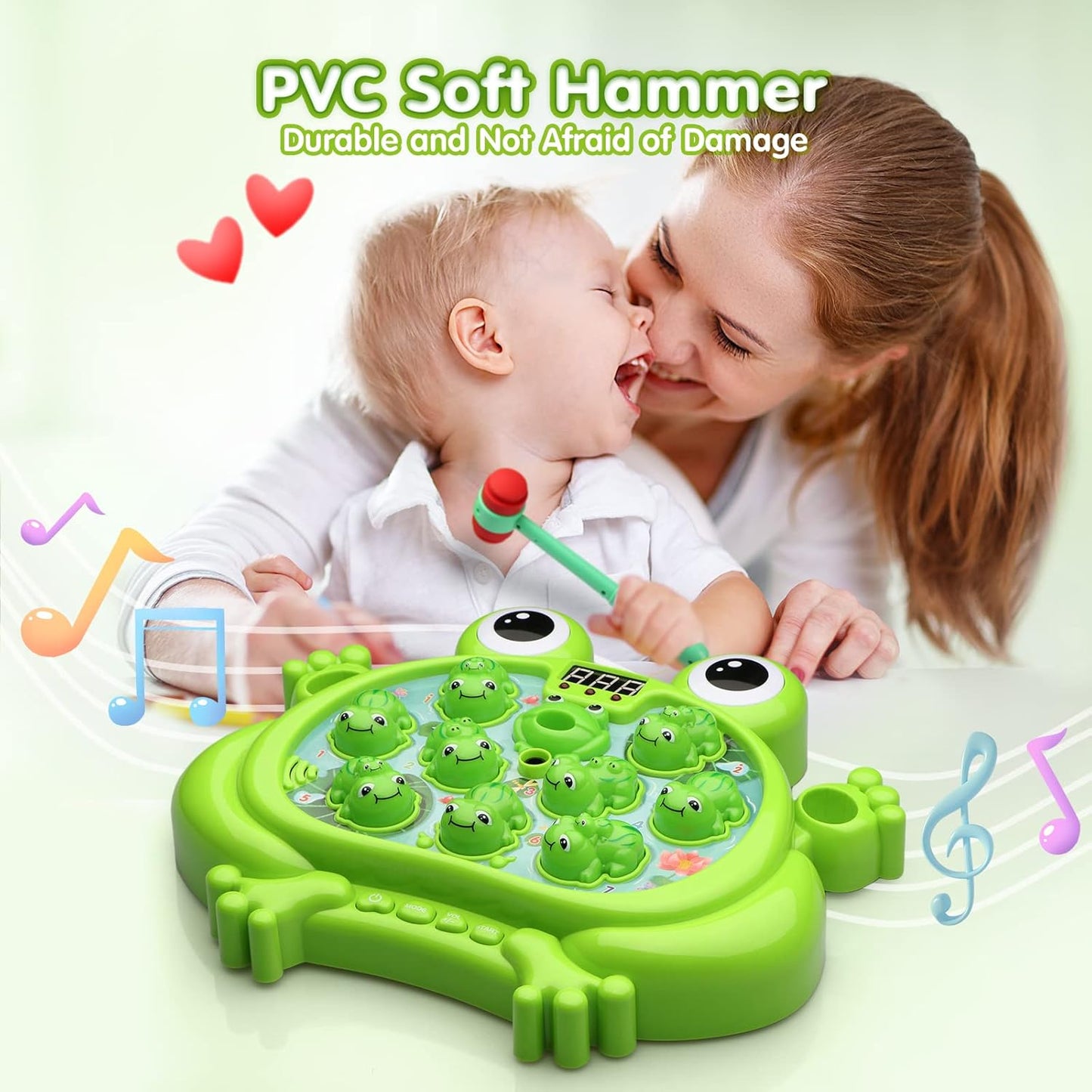 Hot Bee Toy from 2 3 4 5 Years Boy Children's Toy for Girls Hammer Game for Toddler Birthday Gift for Children Boys Children's Toy Learning Toy 5 Modes with Memory