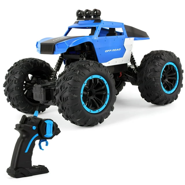Remote Control Car 2.4ghz RC Cars, Electric Radio Control Cars All Terrains RC Rock Crawler, Off Road RC Trucks Toys for Boys Age 3+