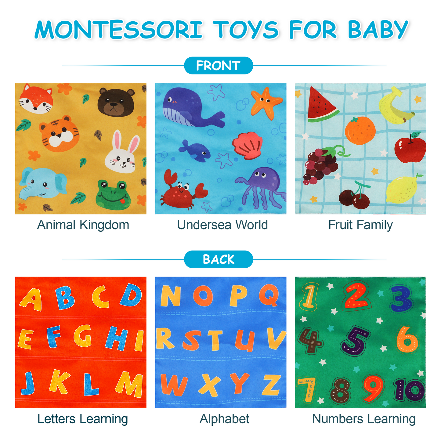 Baby Tissue Box Toy for Toddlers, Early Educational Learning Toys, Christmas Gift Montessori STEM Toys for Kids Boys Girls Aged 6 Months +