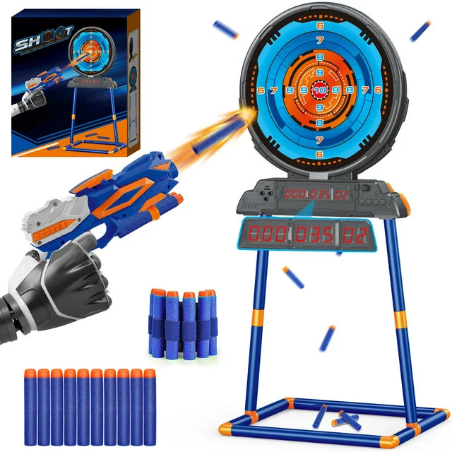 Digital Target Game for Boys, Shooting Practice for Nerf, Kids Target Shooting Games Toys for Boys Girls 5-12 Years Old