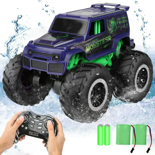 Monster Truck Remote Control Cars, Standing Stunt RC Car Monster Truck, All Terrain 4wd Off-Road Car Gift for Boys Age 6+