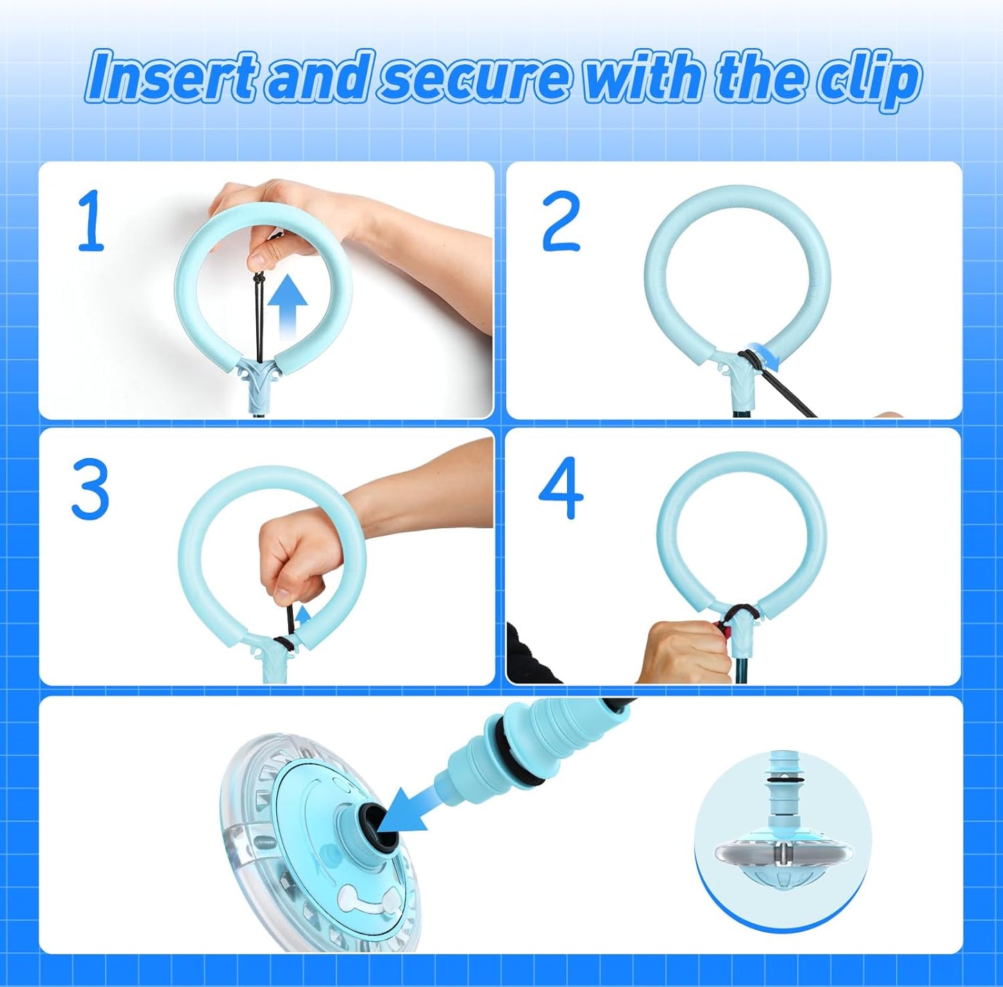 Hot Bee Ankle Skip Ball for Kids with Counter, Timer, Cal Calculator, Girl Birthday Gifts for Age 5 6 7 8 9 10+, Rechargeable Foldable Sports Toy Skip it Toy for Kids Xmas Present